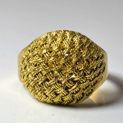 Woven Dome Ring | SZ 7 |