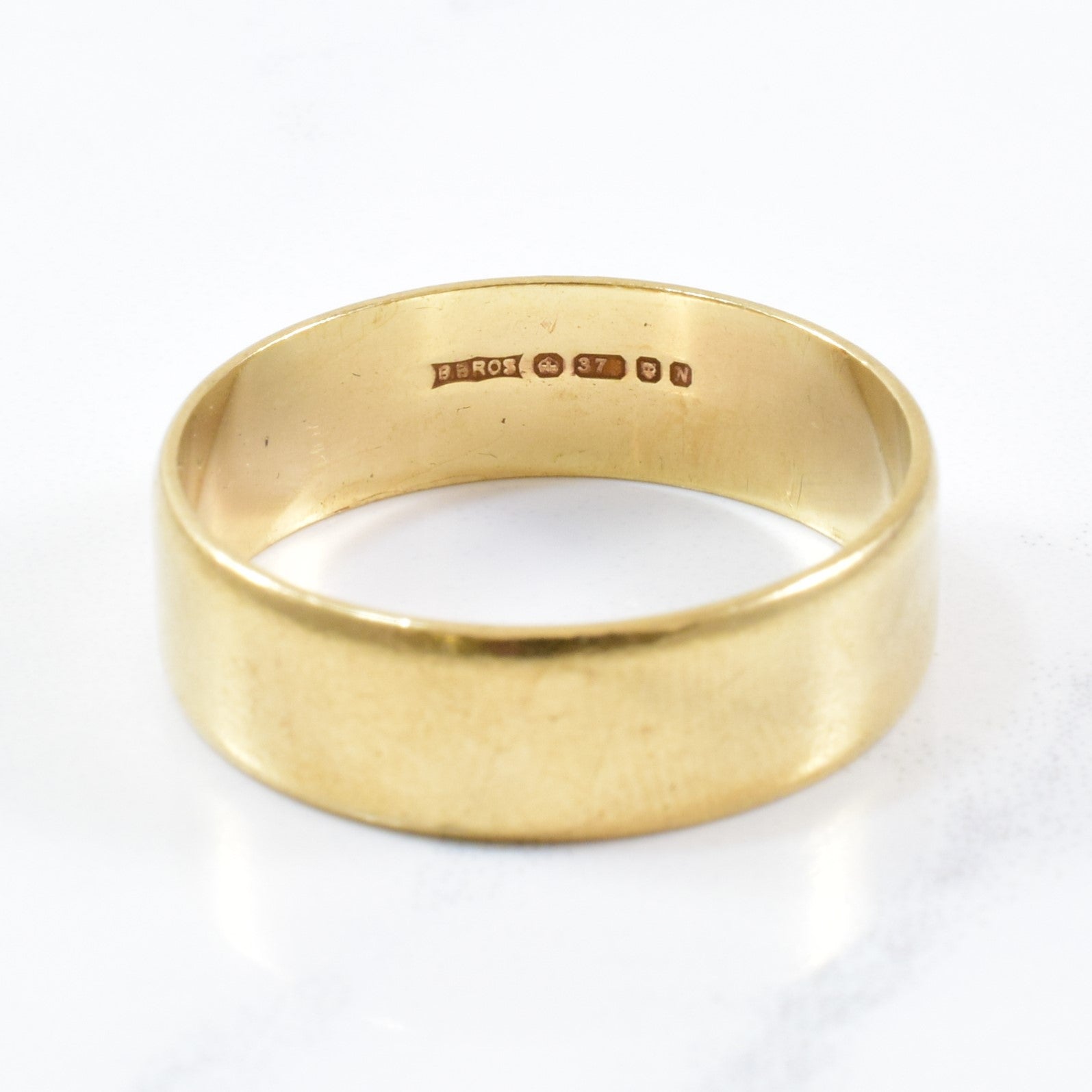 1980s Wide Gold Band | SZ 11.5 |
