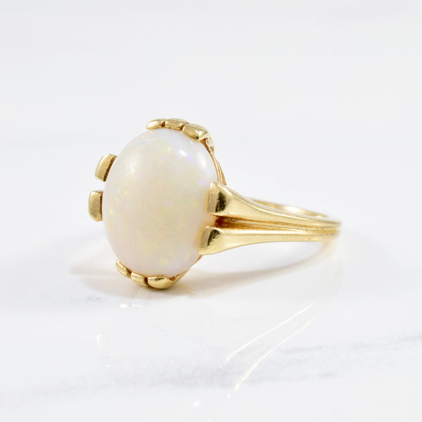 Opal Solitaire Ring | SZ 5.25 |