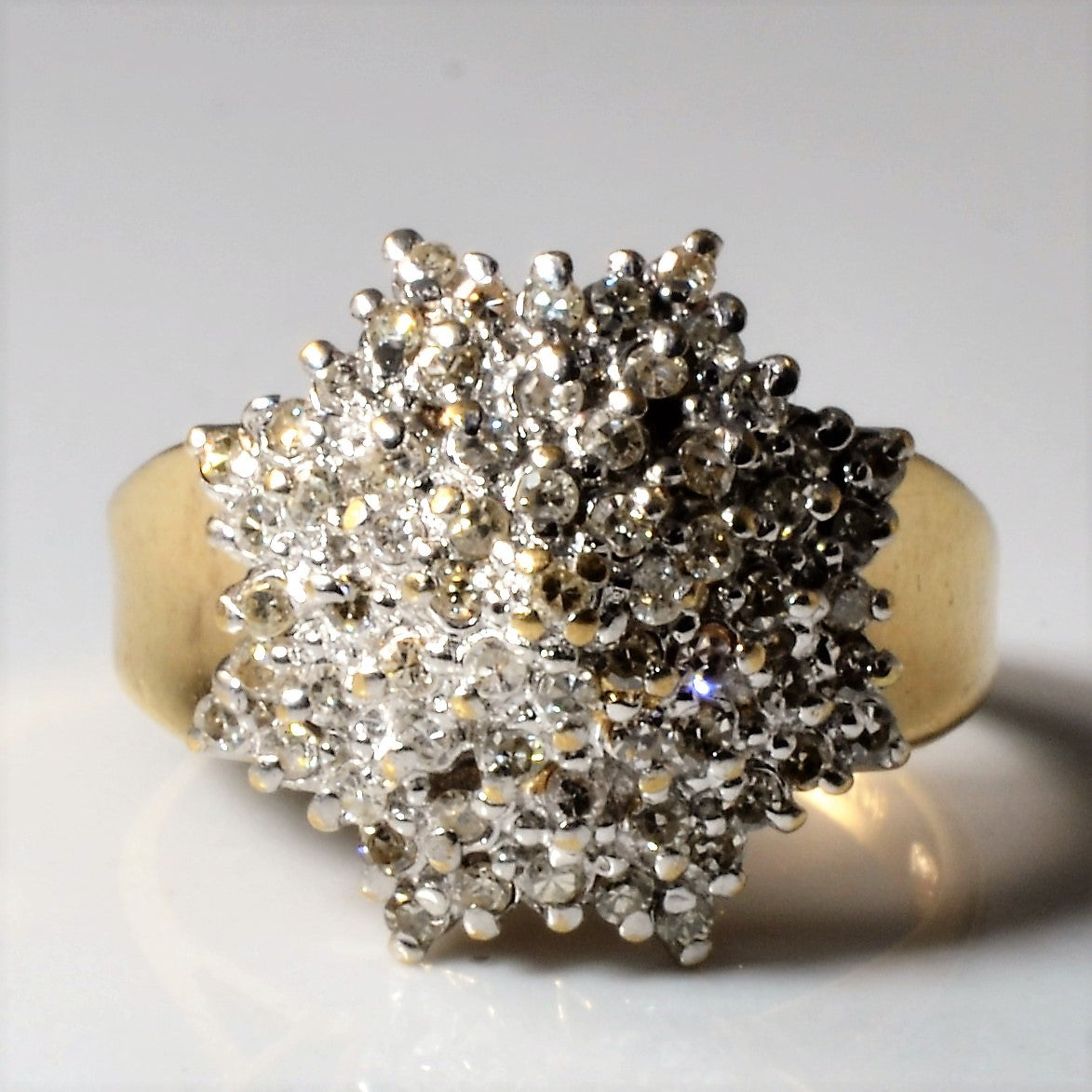 Cluster Set Diamond Ring | 0.48ctw | SZ 6.75 |