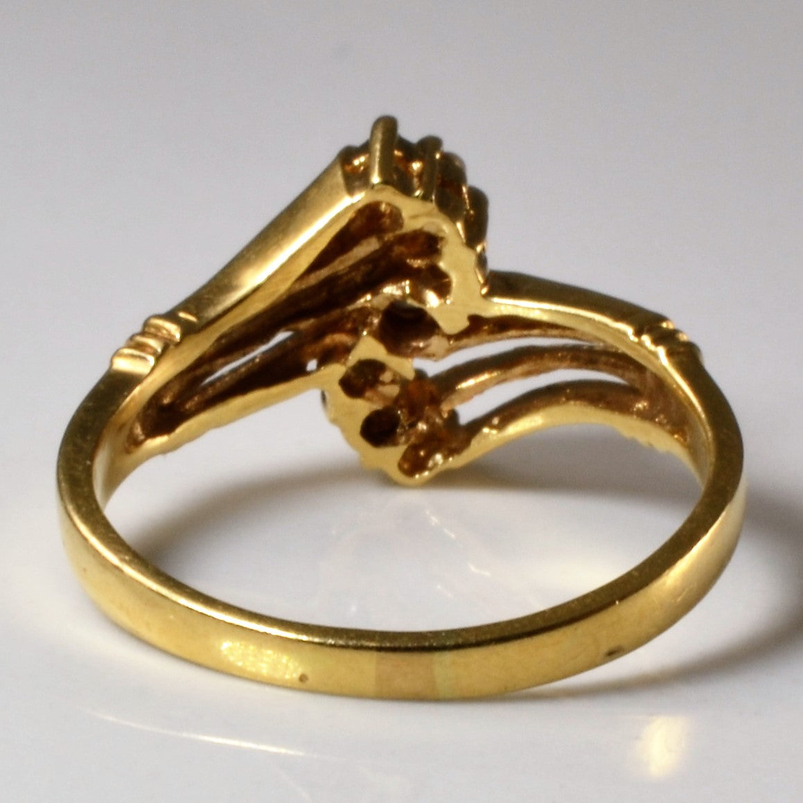 Bypass Diamond Ring | 0.15ctw | SZ 6.25 |