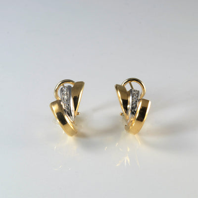 Diamond Huggie Earrings | 0.10ctw |