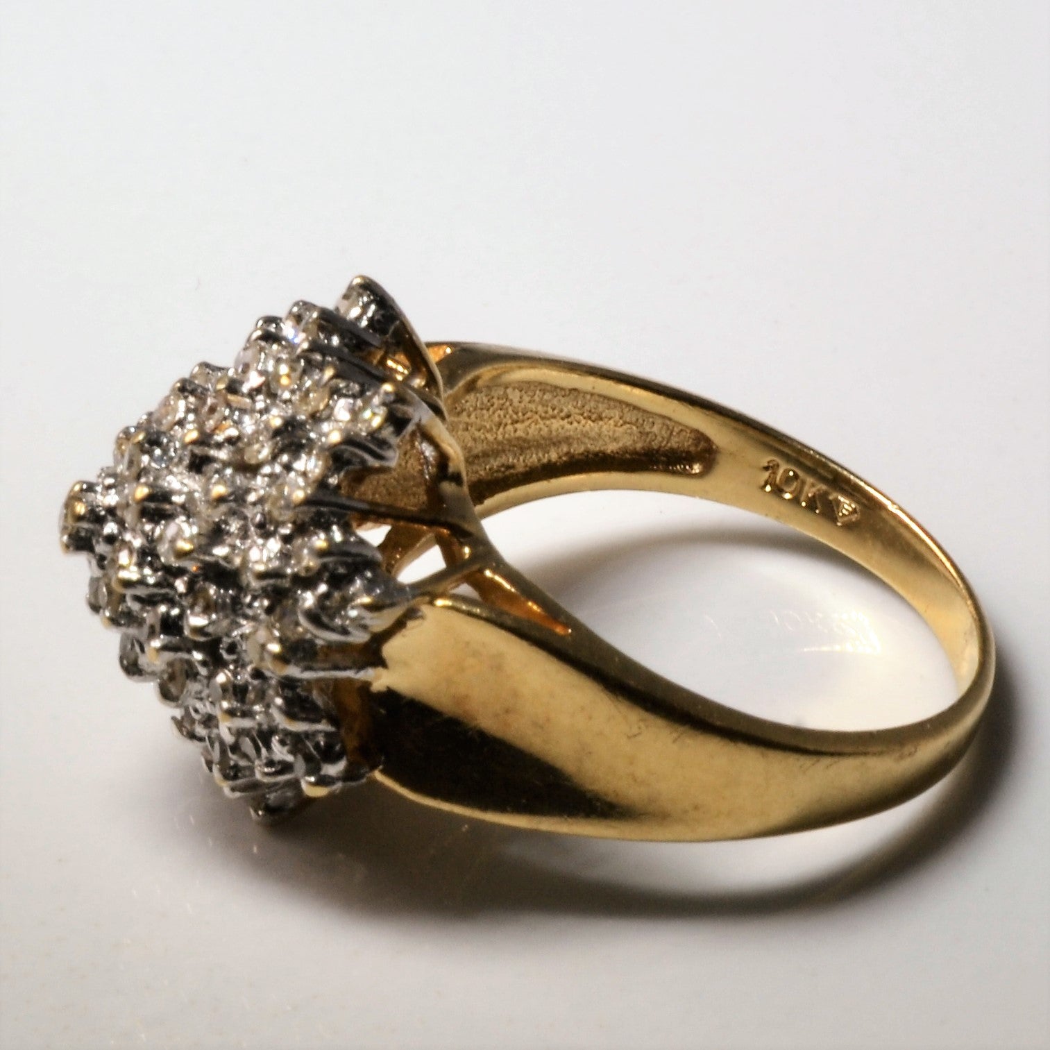 Cluster Set Diamond Ring | 0.48ctw | SZ 6.75 |