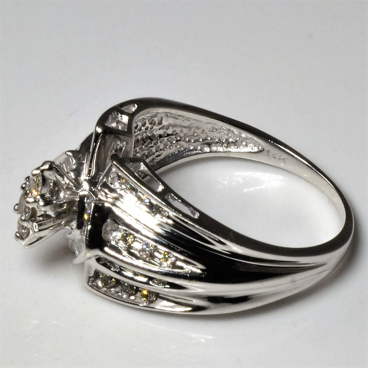 Channel Set Multi Diamond Ring | 0.40ctw | SZ 7 |