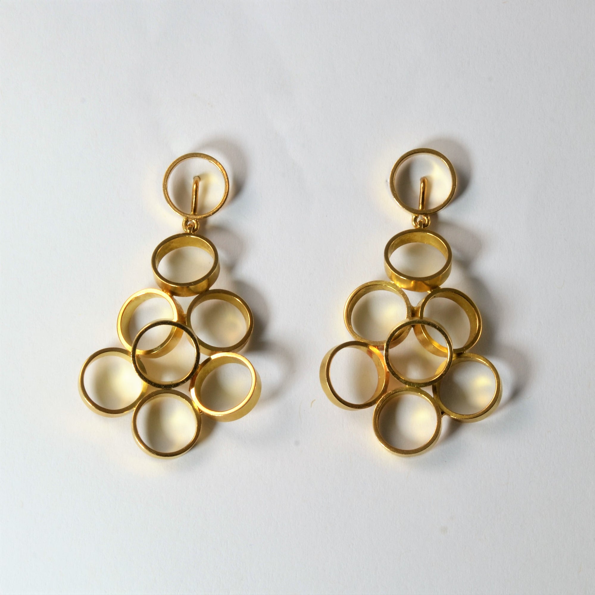 Textured Swirl Dangle Earrings 100 Ways