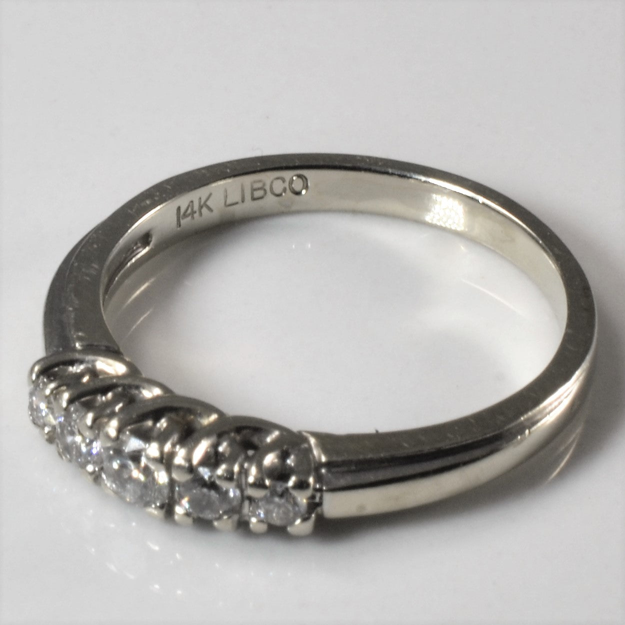 Graduated Five Stone Diamond Ring | 0.22ctw | SZ 5.75 |