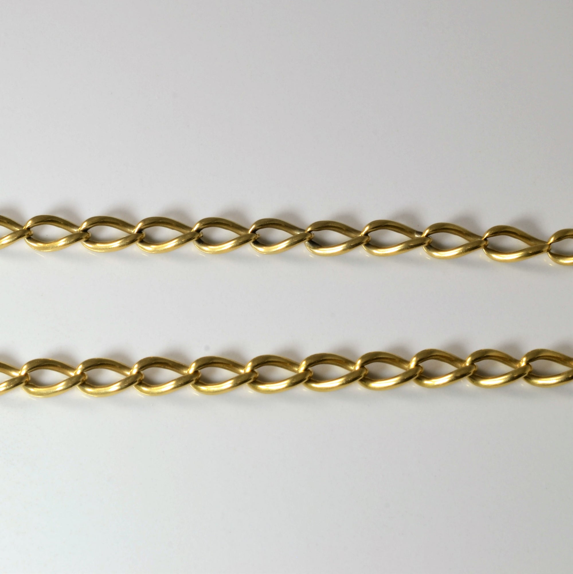18k Yellow Gold Albert Chain Chain | 16