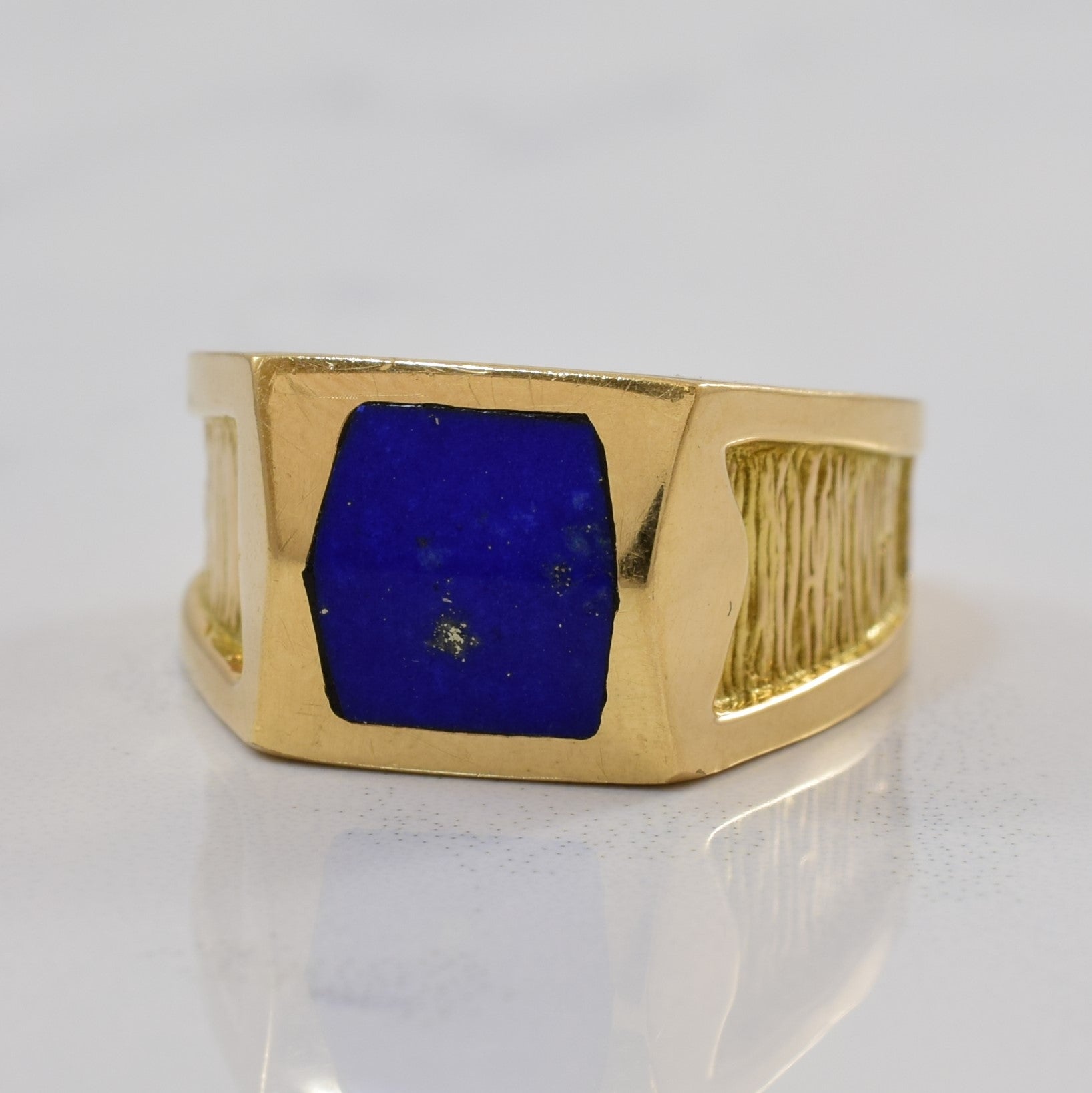 Lapis Lazuli Inlay Ring | 1.00ct | SZ 6.25 |