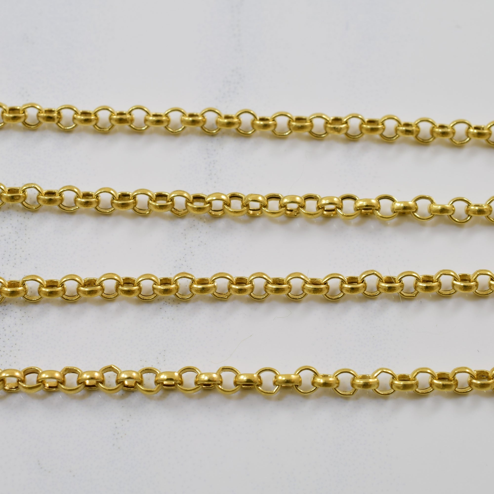 Trillion Cut Garnet Necklace | 3.25ct | 18