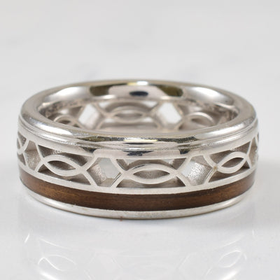 Glamira' Walnut Wood Confident Band | SZ 9.25 |