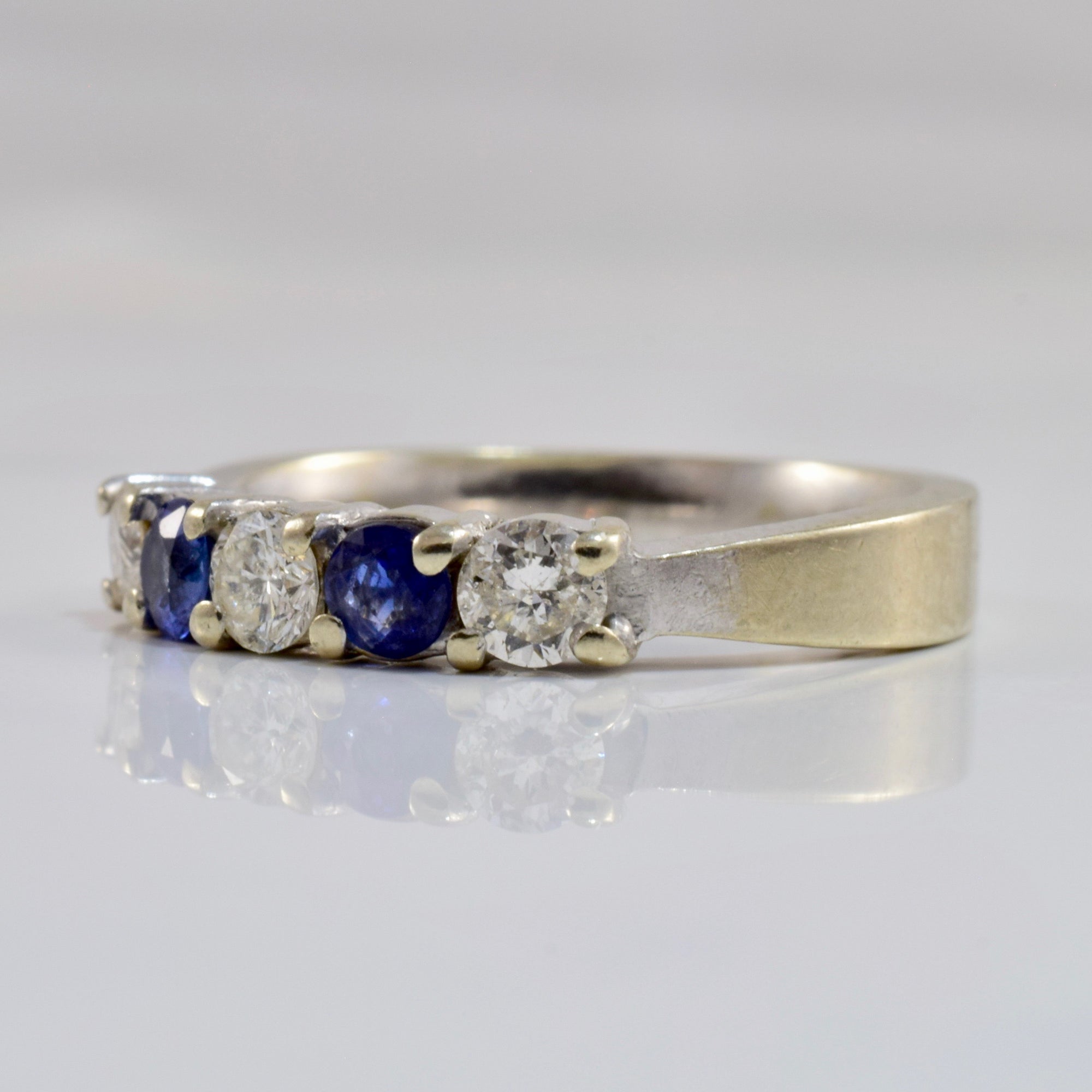 Sapphire and Diamond Ring | 0.46 ctw SZ 7.25 |