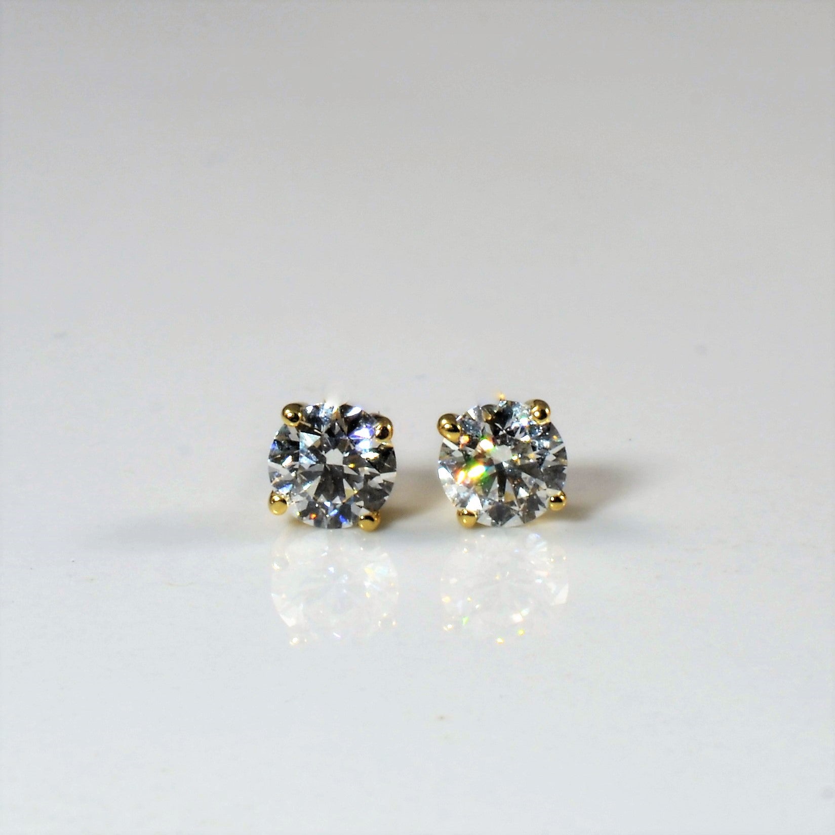 GIA Certified Diamond Stud Earrings | 0.81ctw |