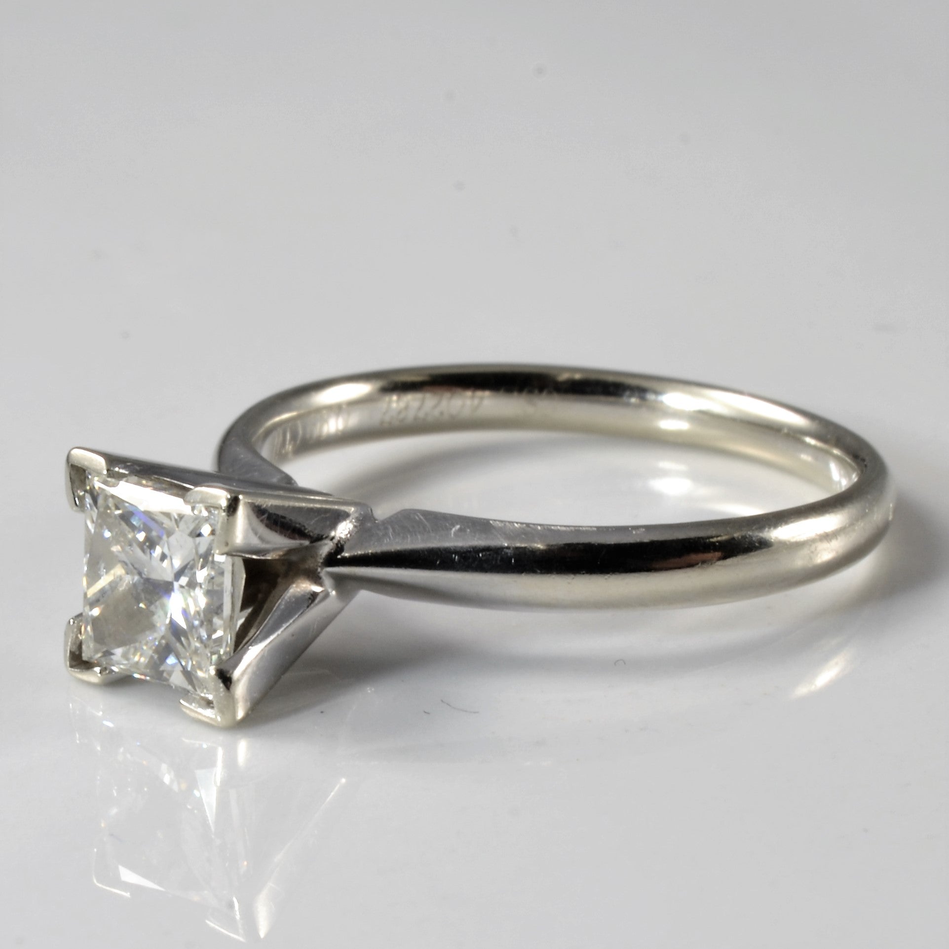 High Set Princess Diamond Solitaire Engagement Ring | 1.00ct | SZ 7 |