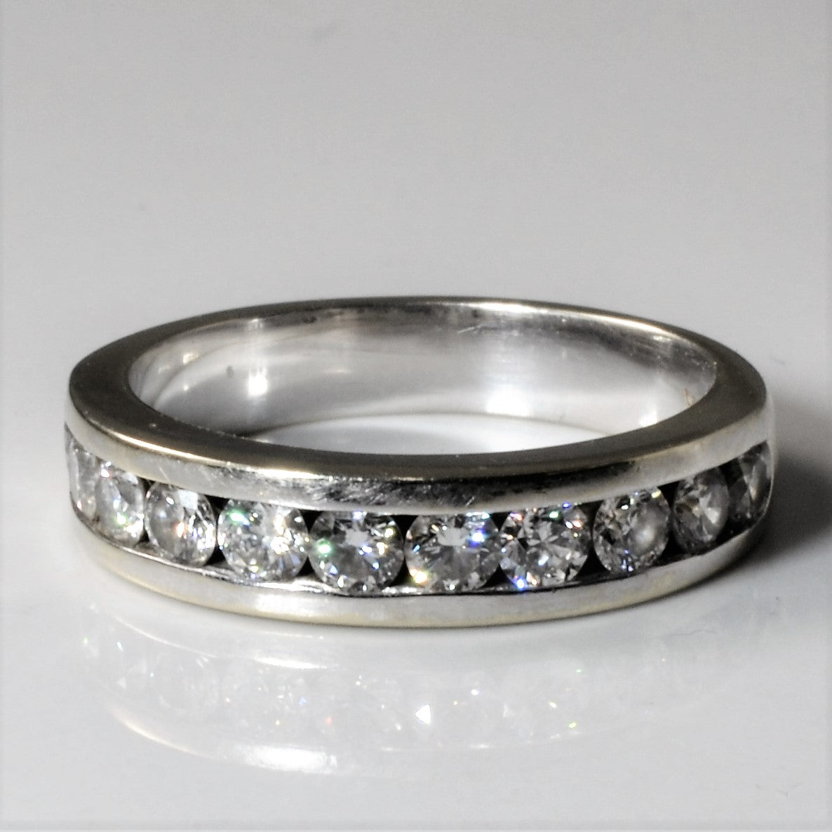 Diamond Semi Eternity Band | 0.55ctw | SZ 5.5 |