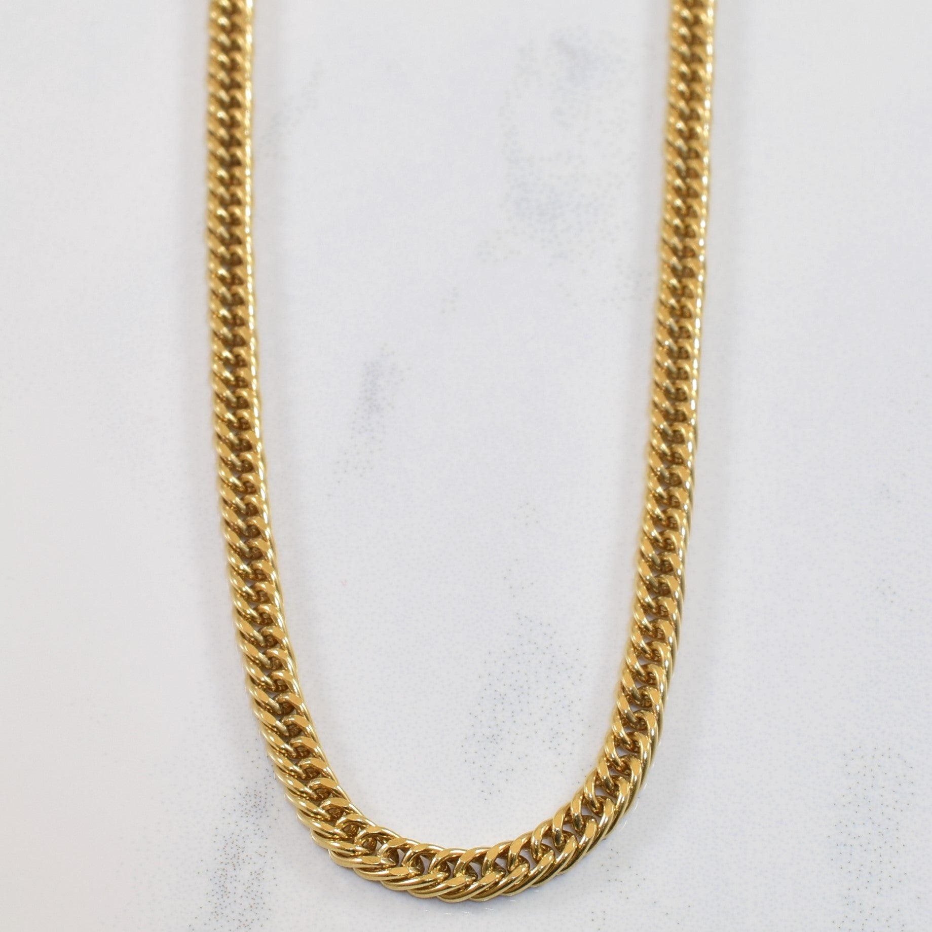 10k Yellow Gold Curb Chain | 20" |