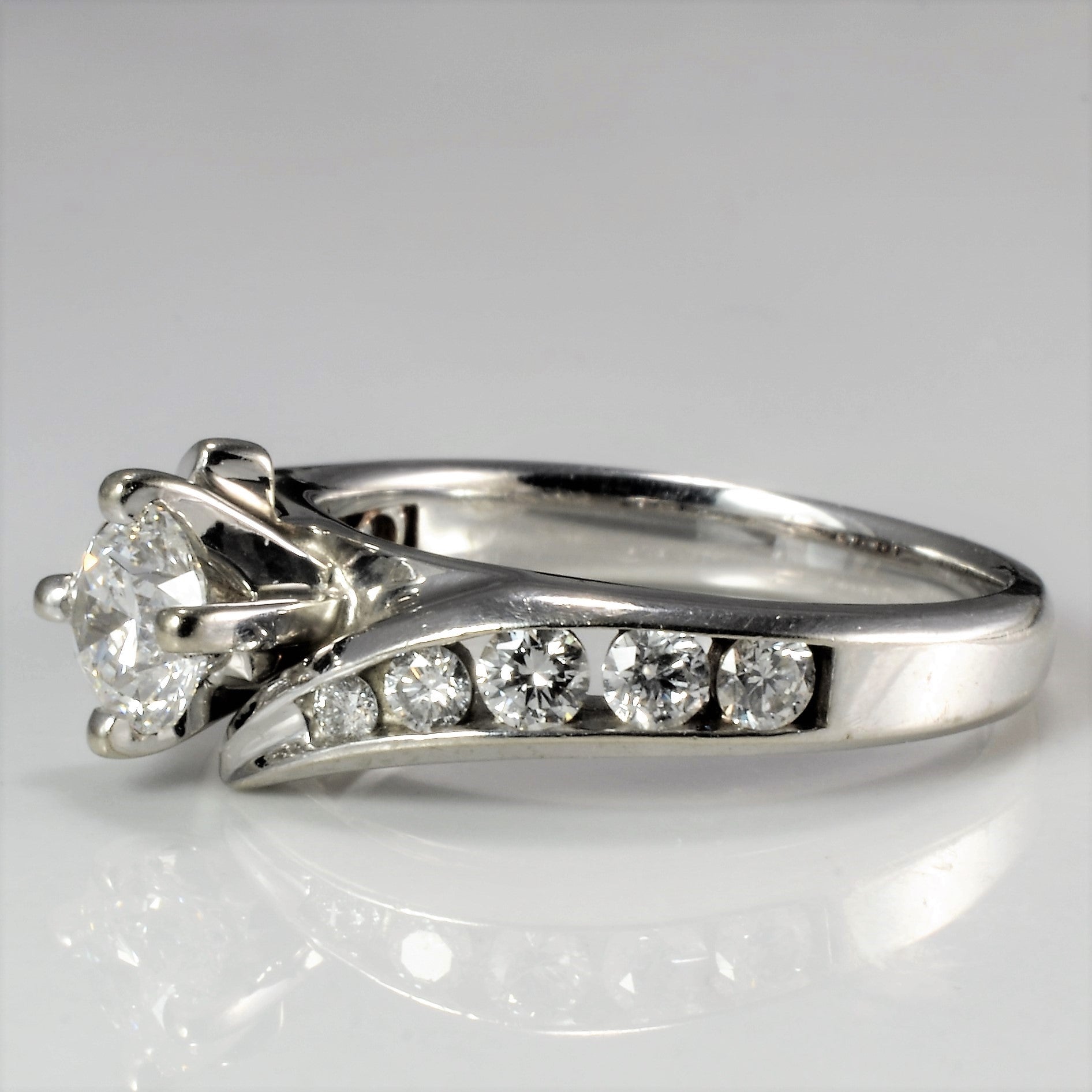 Bypass Diamond Engagement Ring | 1.00 ctw, SZ 5.75 |
