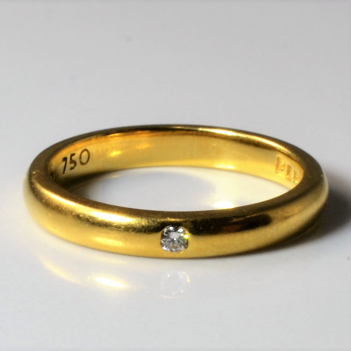 Bague vintage Elsa Peretti « Tiffany & Co. » en diamant | 0,02 ct | Taille 4,5 |