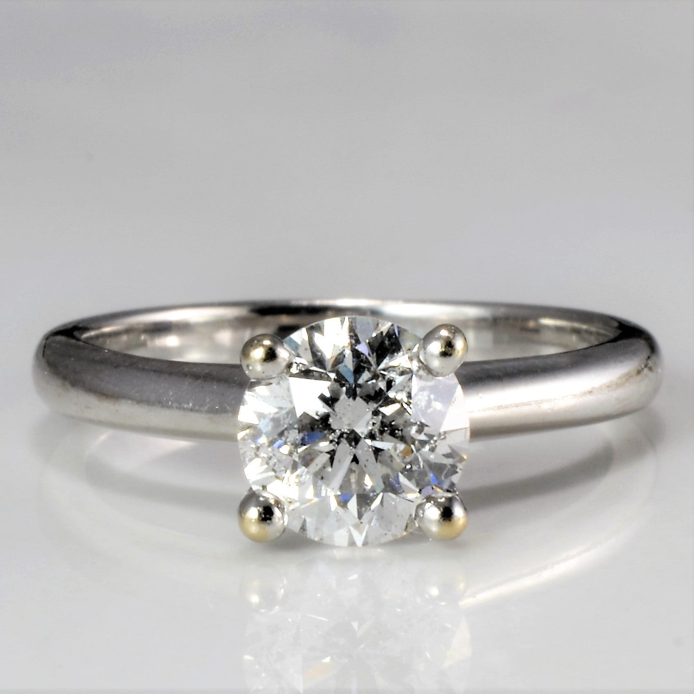 Solitaire Diamond Engagement Ring | 0.89 ct, SZ 5 |