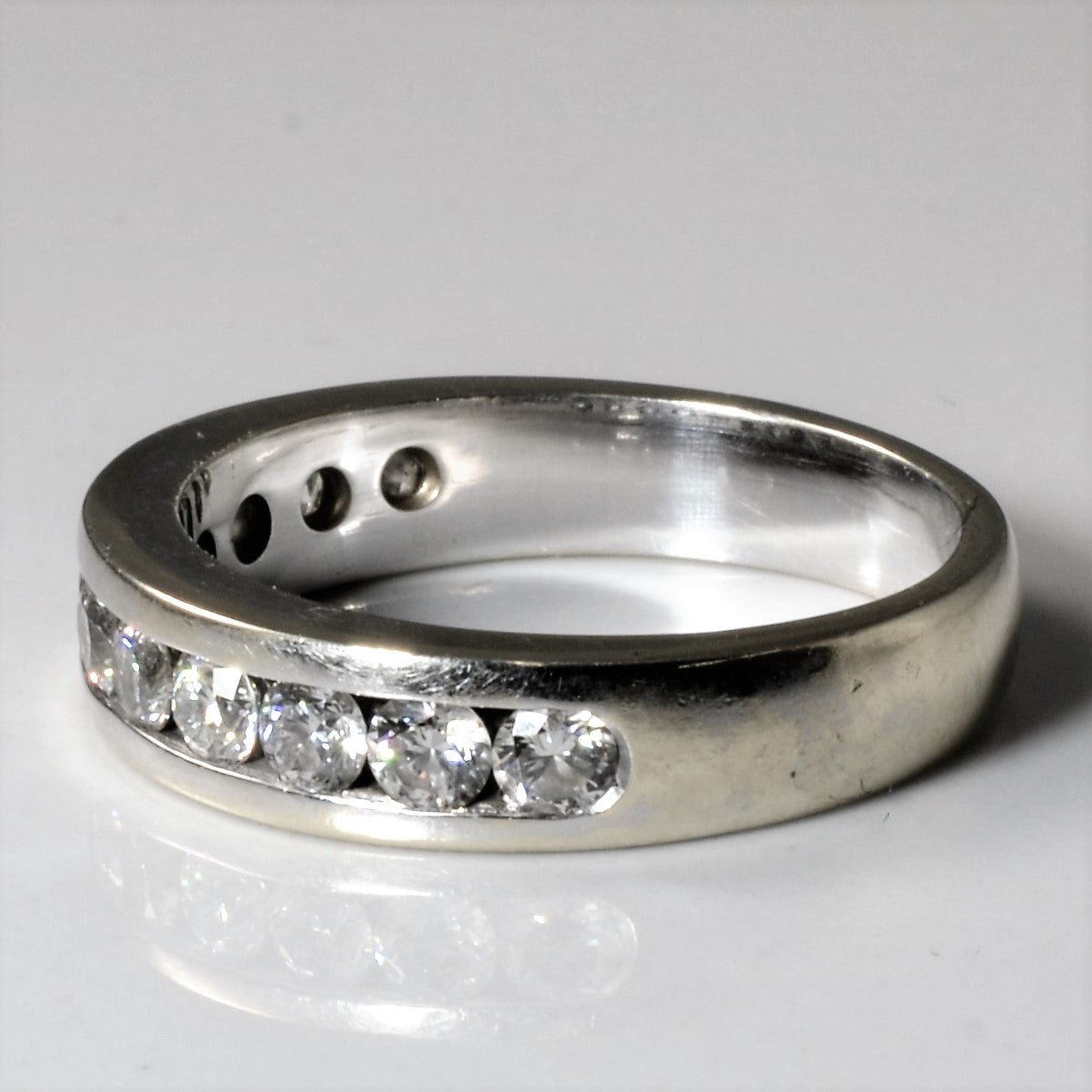 Diamond Semi Eternity Band | 0.55ctw | SZ 5.5 |