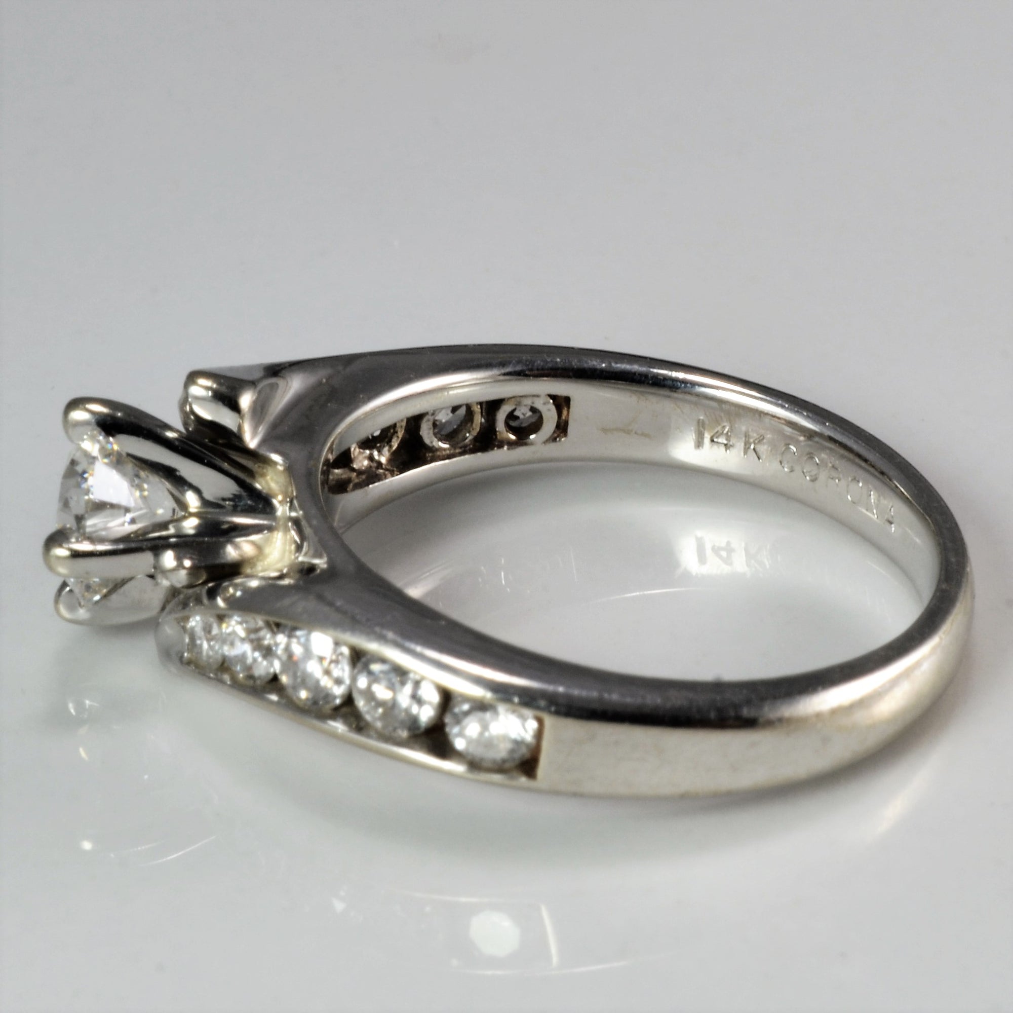 Bypass Diamond Engagement Ring | 1.00 ctw, SZ 5.75 |