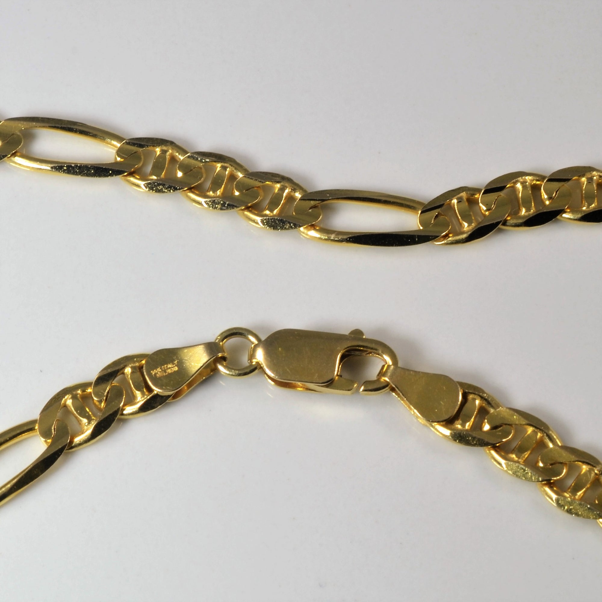 14k Yellow Gold Figaro Chain | 20
