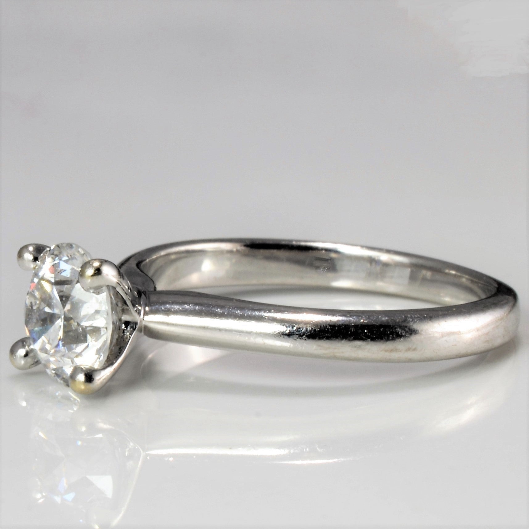 Solitaire Diamond Engagement Ring | 0.89 ct, SZ 5 |