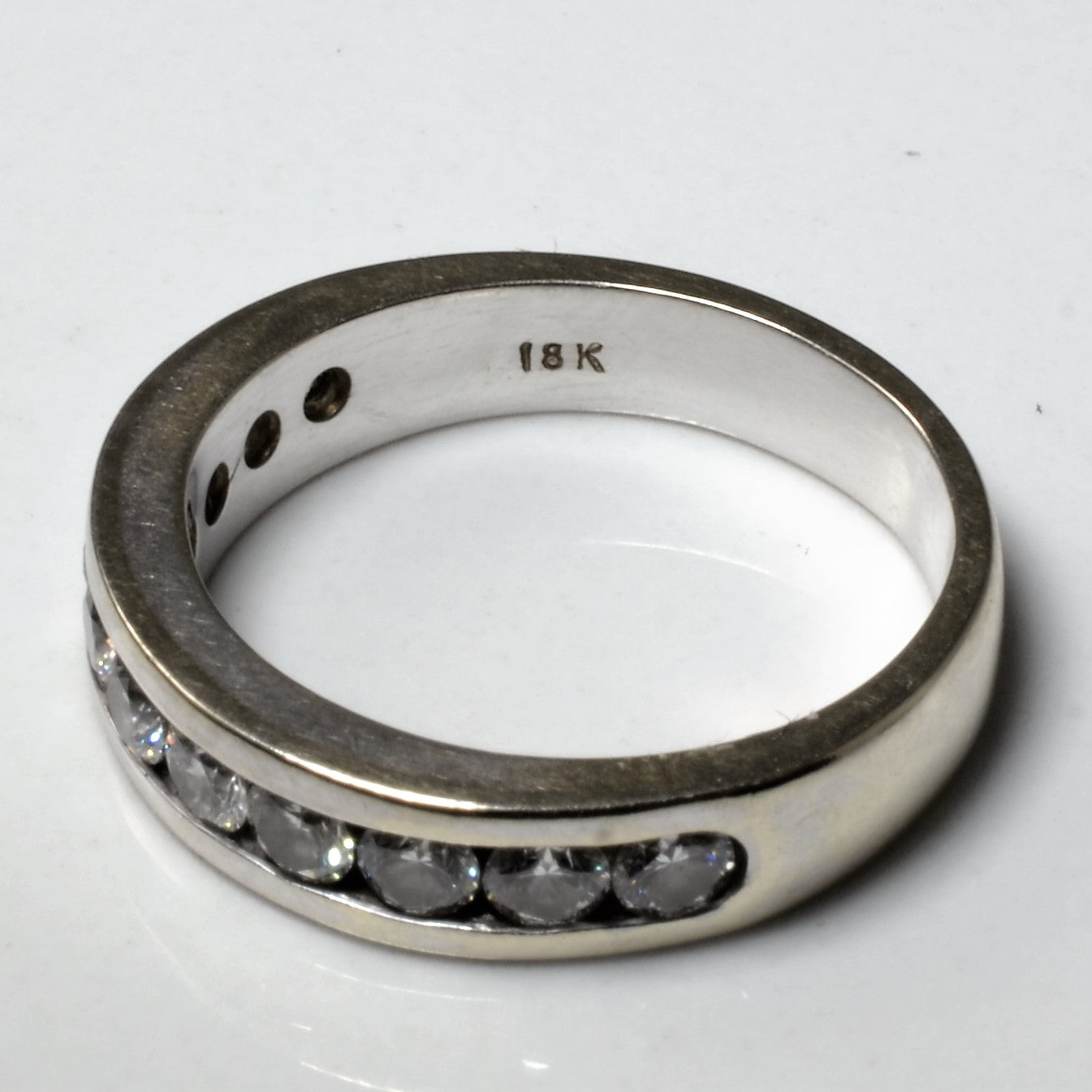 Diamond Semi Eternity Band | 0.55ctw | SZ 5.5 |