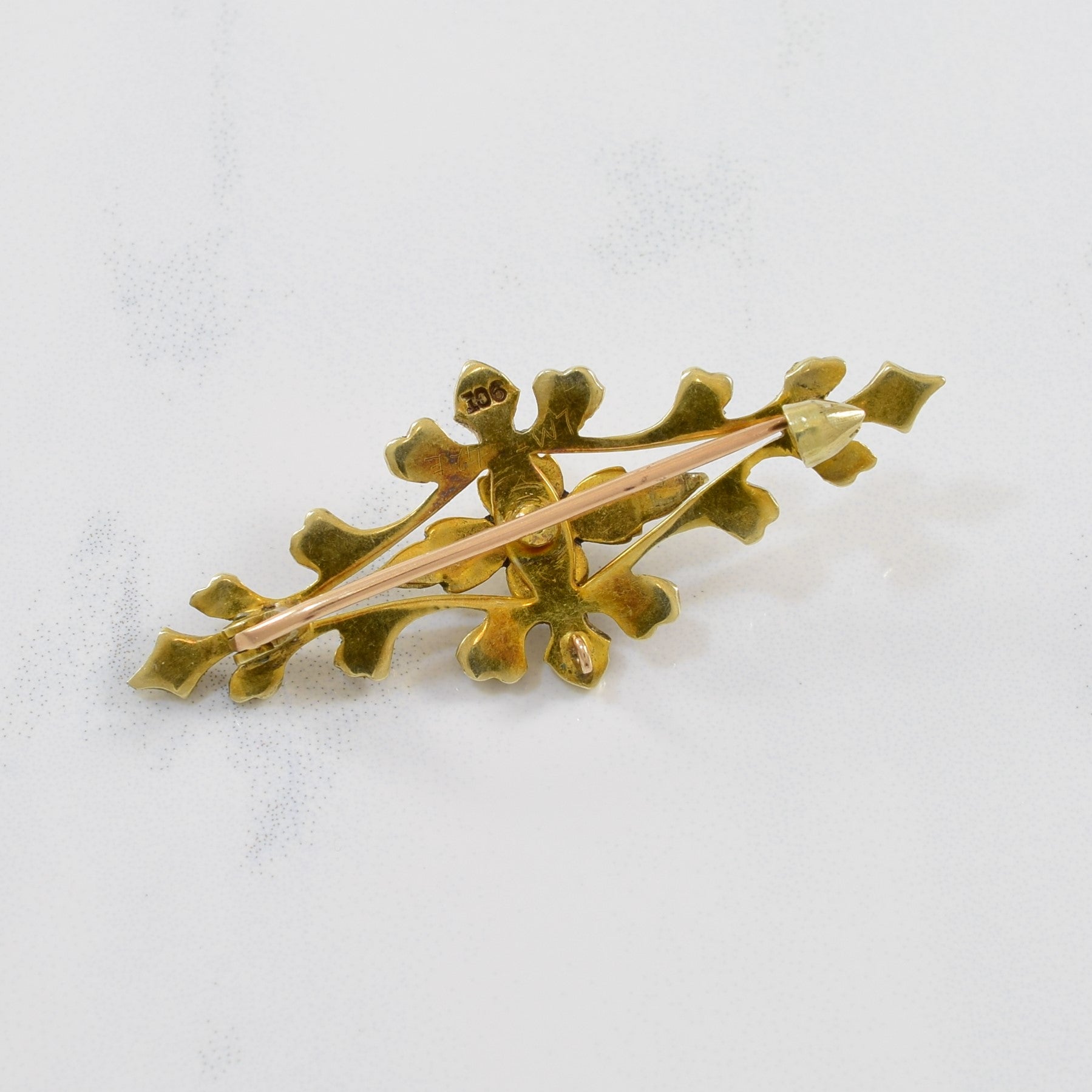 Victorian Seed Pearl Brooch | 1.00ctw |