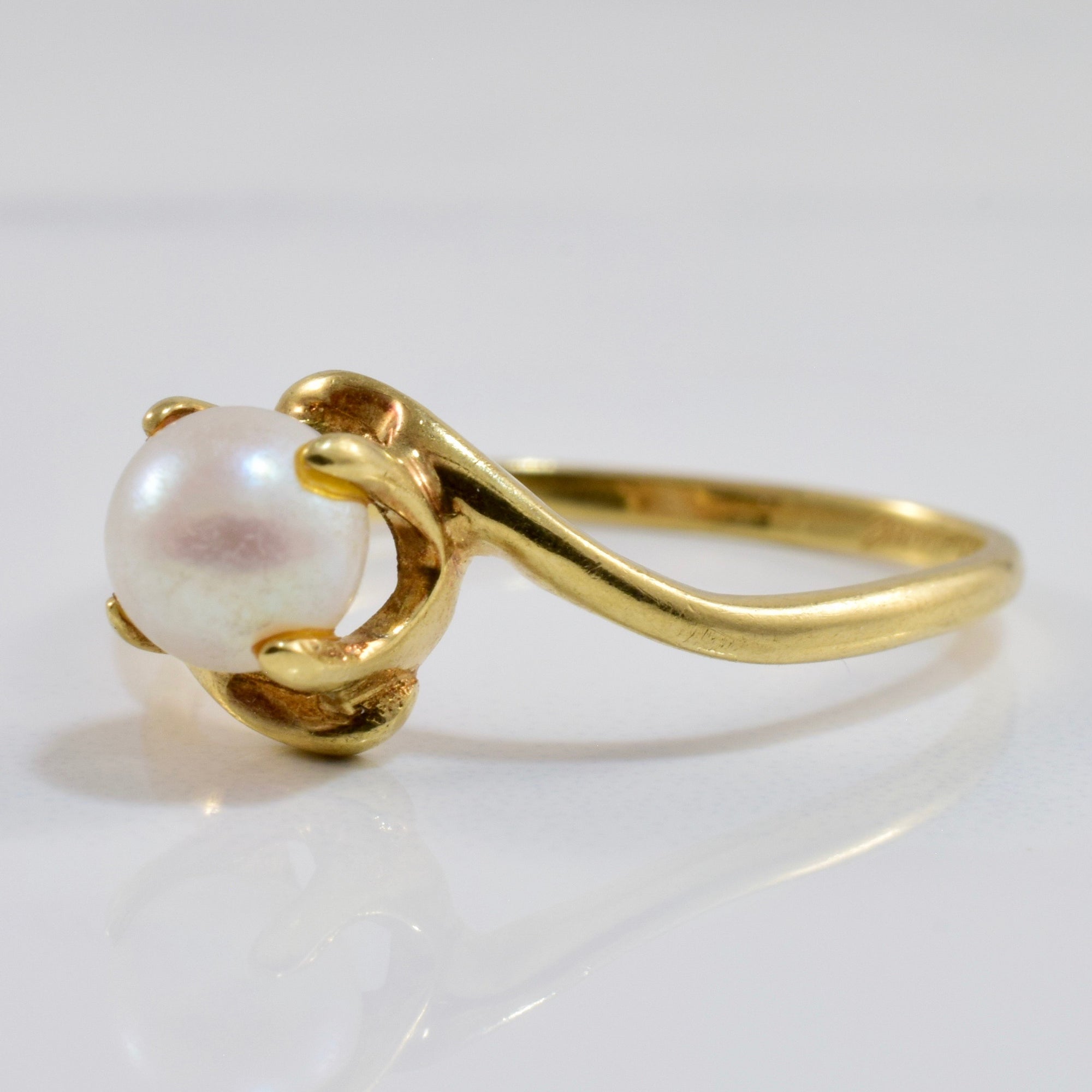 Pearl Bypass Ring | SZ 7.5 |