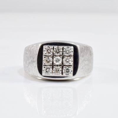 Diamond Cluster Ring | 0.36 ctw SZ 9.75 |