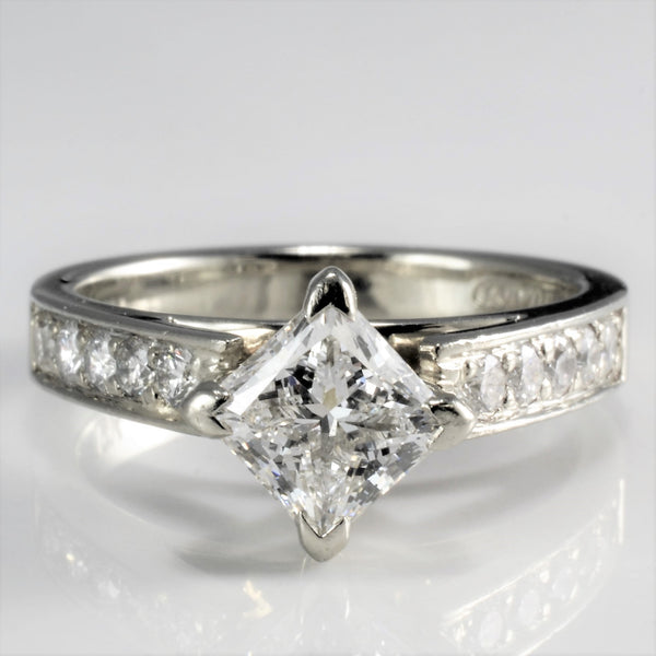 East West Princess Diamond Engagement Ring | 1.25 ctw, SZ 5.25 | SI2, G |
