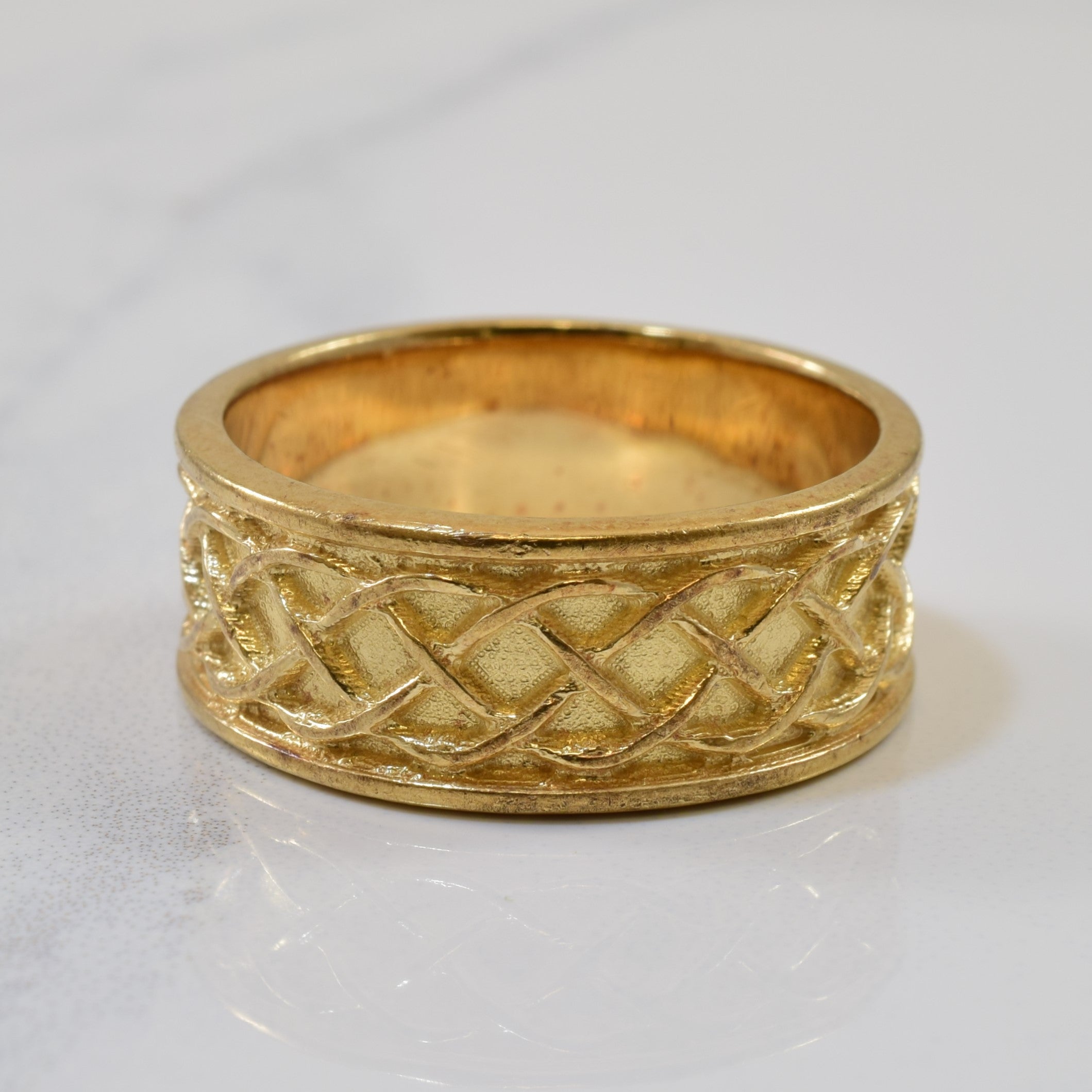 Woven Celtic Knot Band | SZ 10.25 |