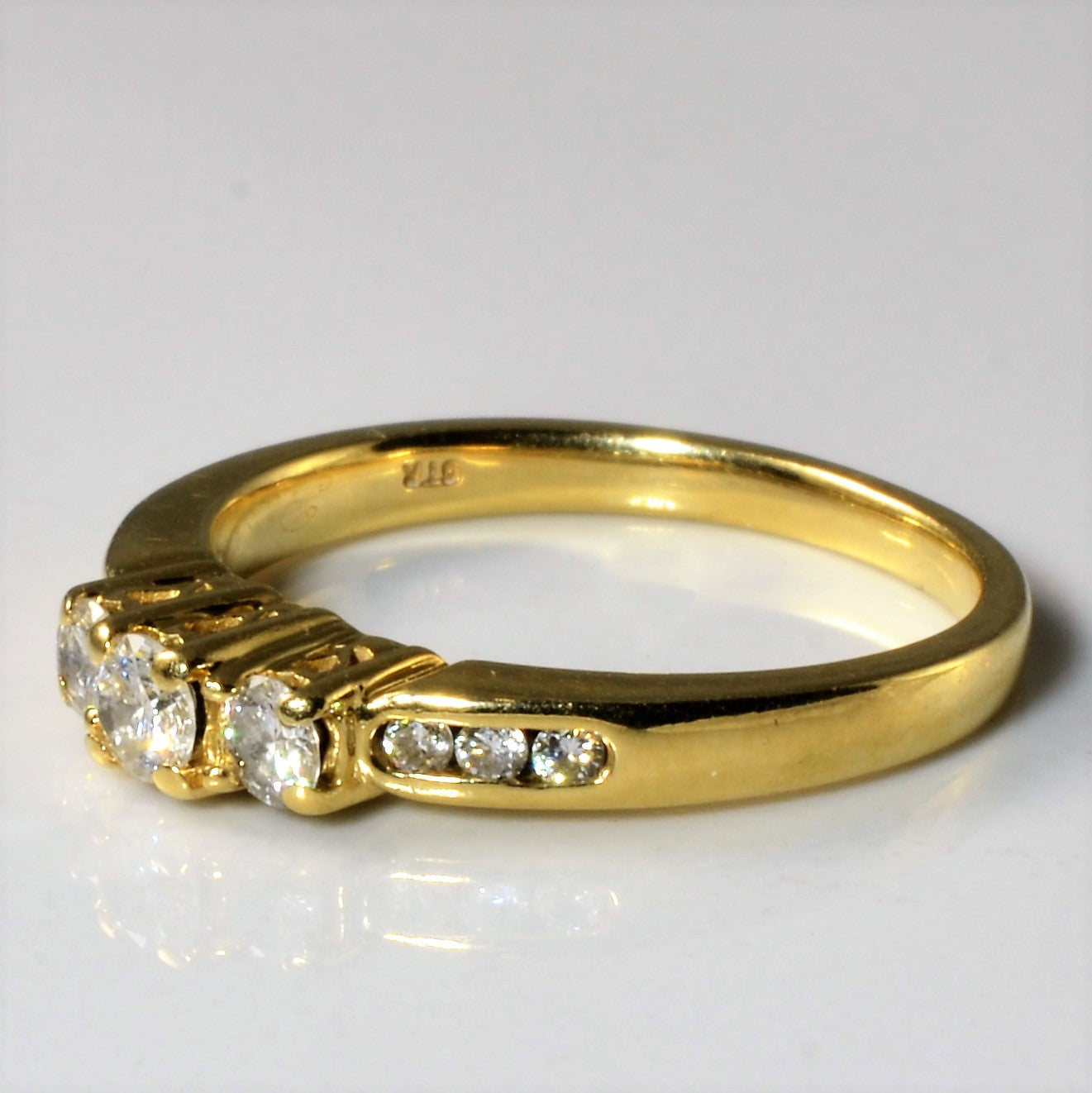 Three Stone Diamond Ring | 0.40ctw | SZ 7.25 |