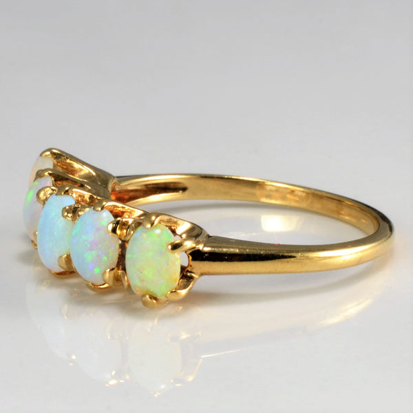 Five Stone Opal Ring | SZ 8 |