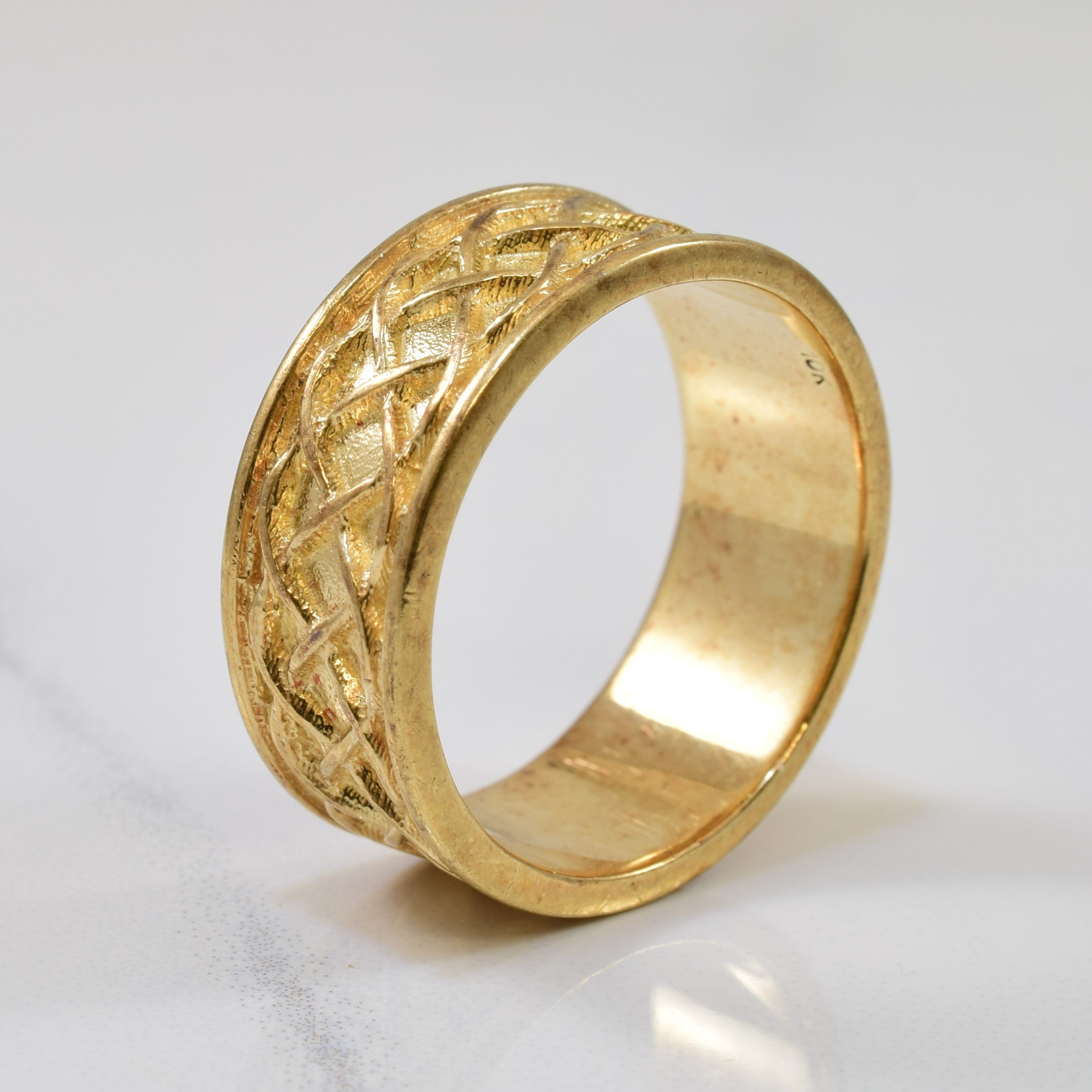 Woven Celtic Knot Band | SZ 10.25 |