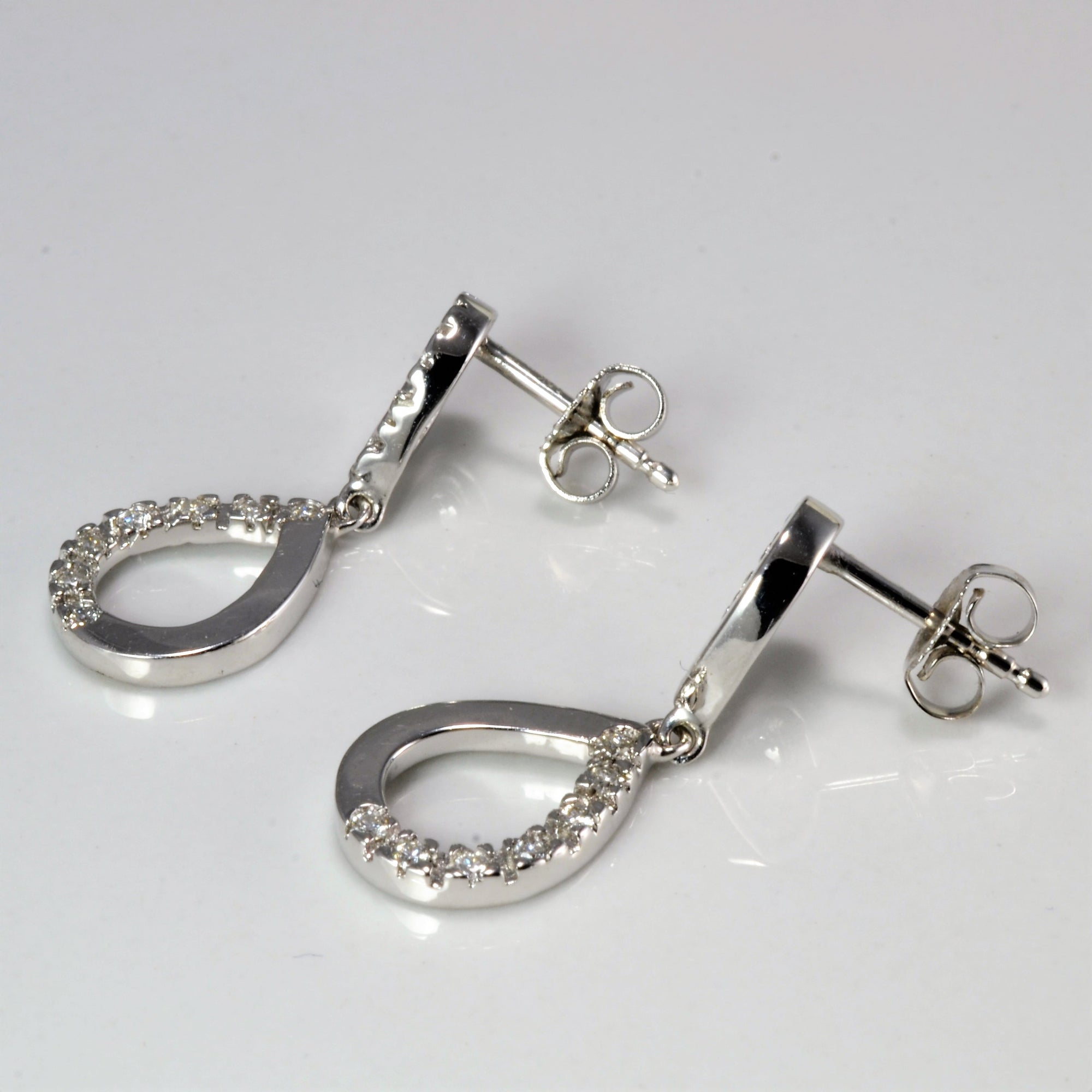 Diamond Infinity Earrings | 0.24 ctw |