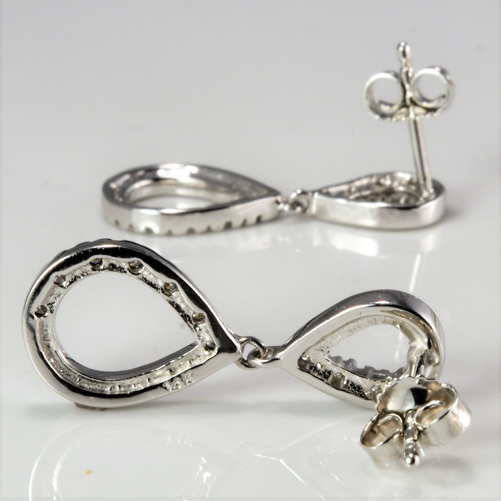 Diamond Infinity Earrings | 0.24 ctw |