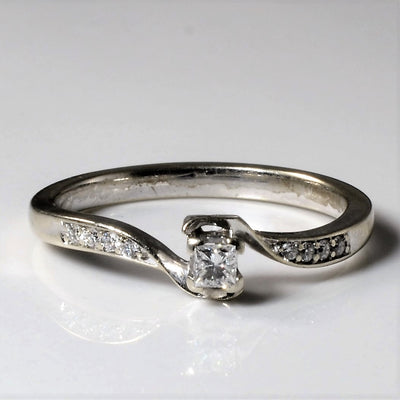 Bypass Diamond Ring | 0.16ctw | SZ 7 |