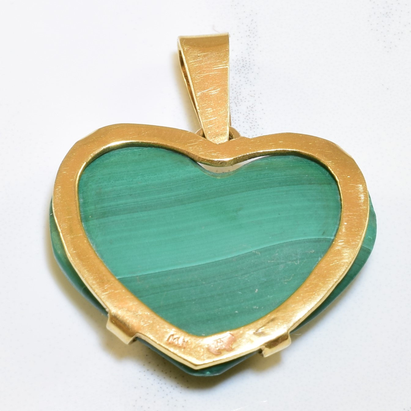 Malachite Heart Pendant | 20.0ct |