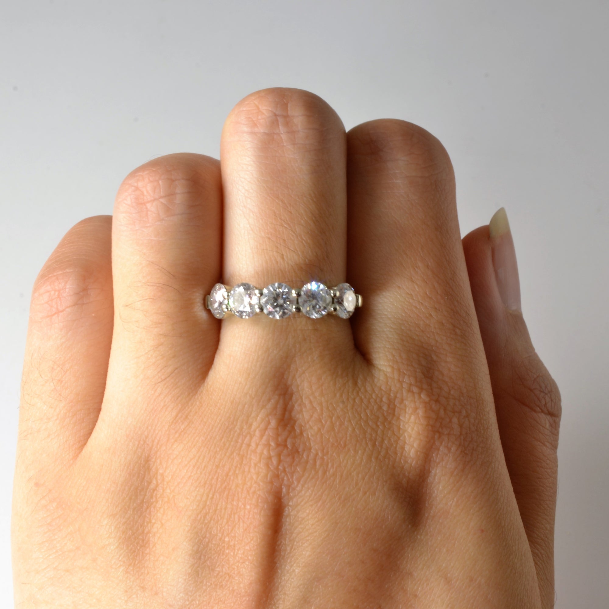 Brinkhaus' Five Stone Diamond Ring | 2.25ctw | SZ 7.5 |