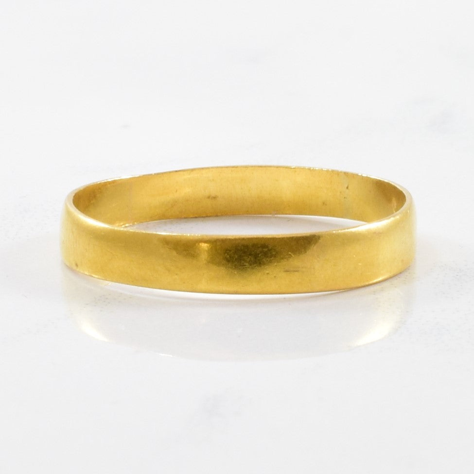 Late Victorian Era Gold Band | SZ 6.25 |