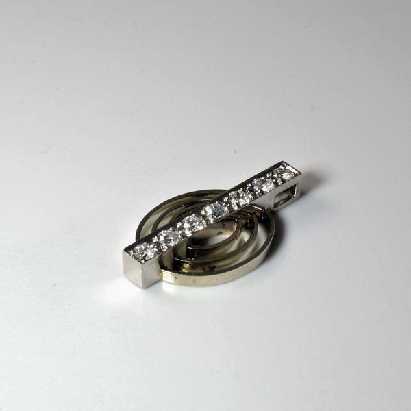 Swirl Diamond Pendant | 0.67ctw |