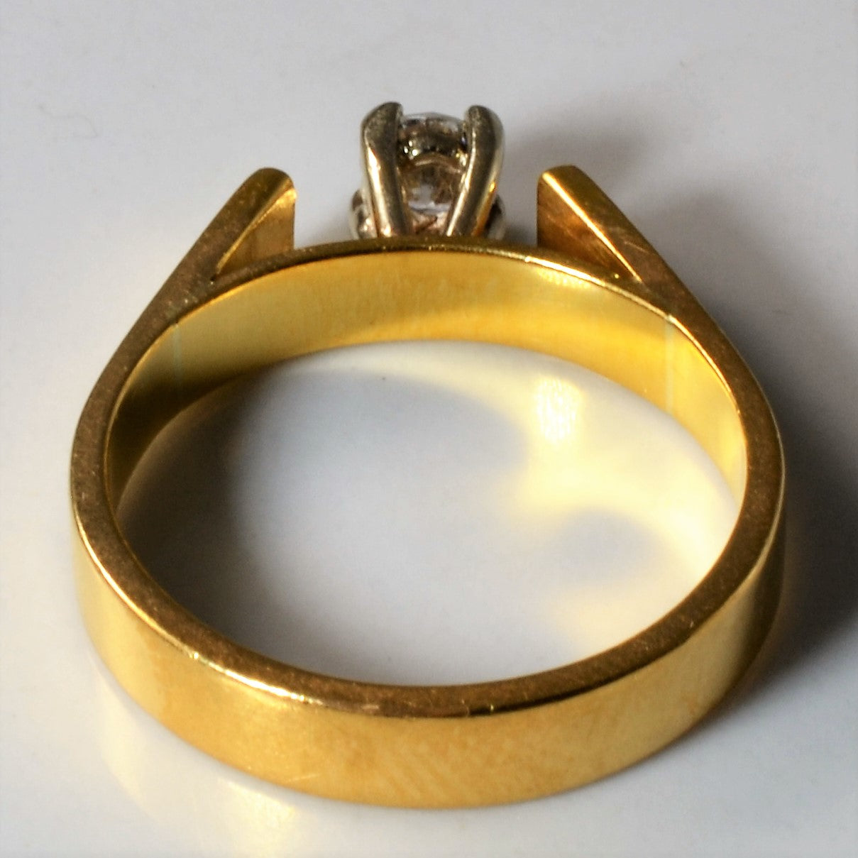 Solitaire Diamond Ring | 0.19ct | SZ 5.5 |