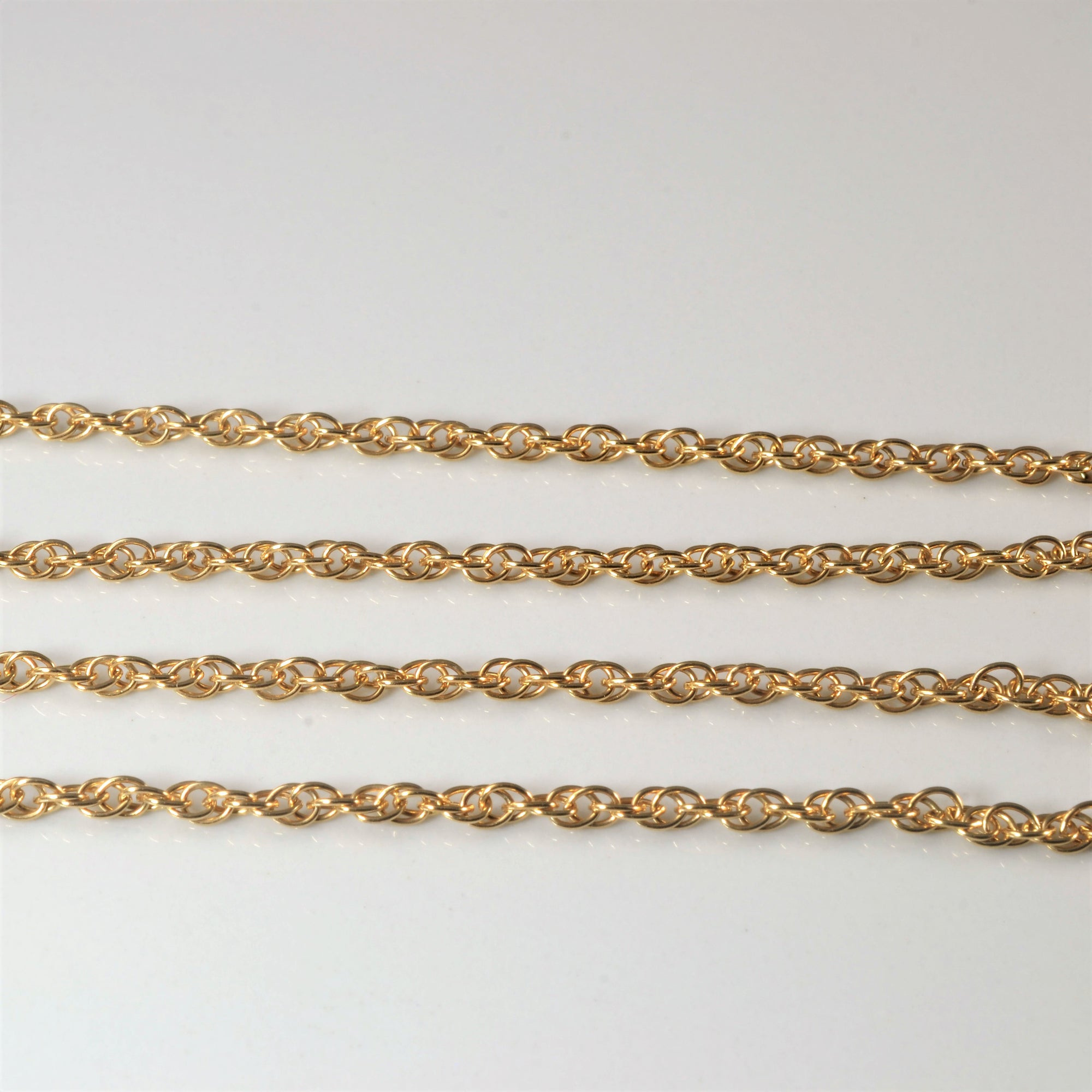 10k Yellow Gold Prince of Whales Chain | 18