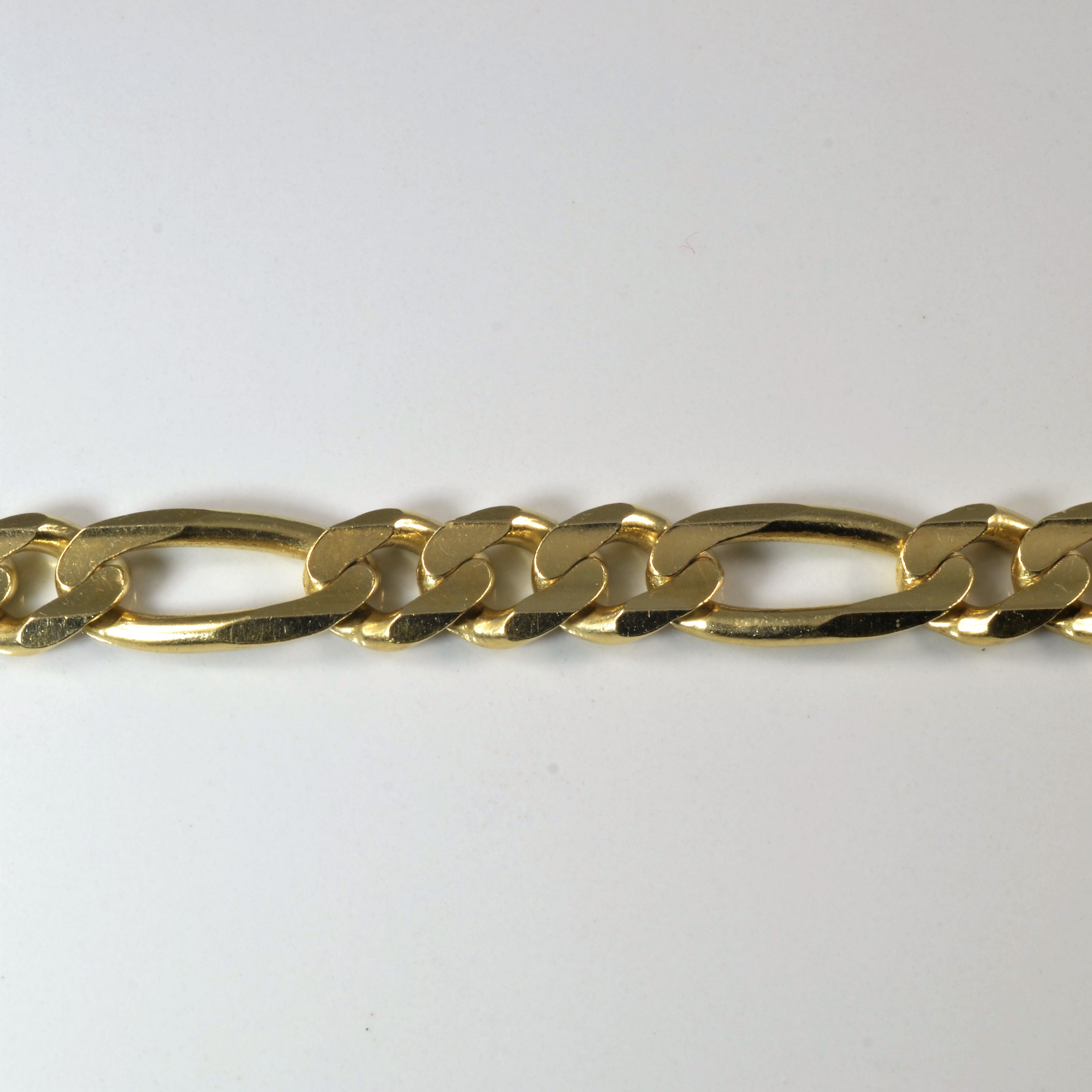 Heavy Figaro Chain Bracelet | 9" |