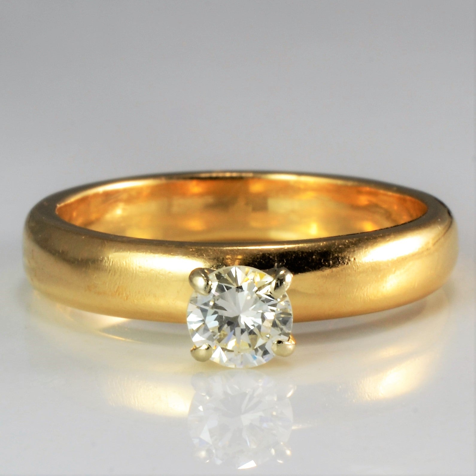 Solitaire Diamond Ring | 0.35 ct, SZ 7 |