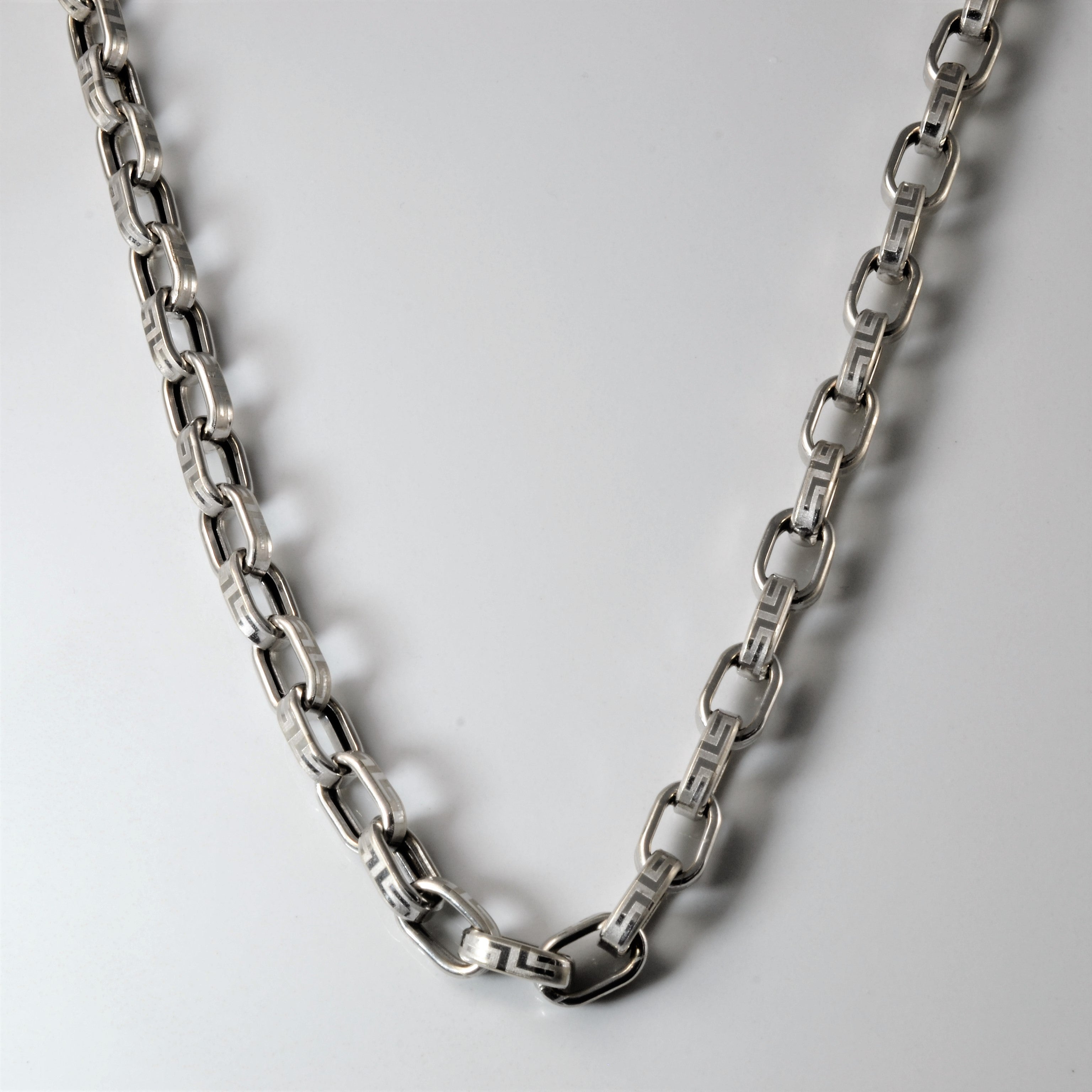 18k White Gold Cable Chain | 20" |