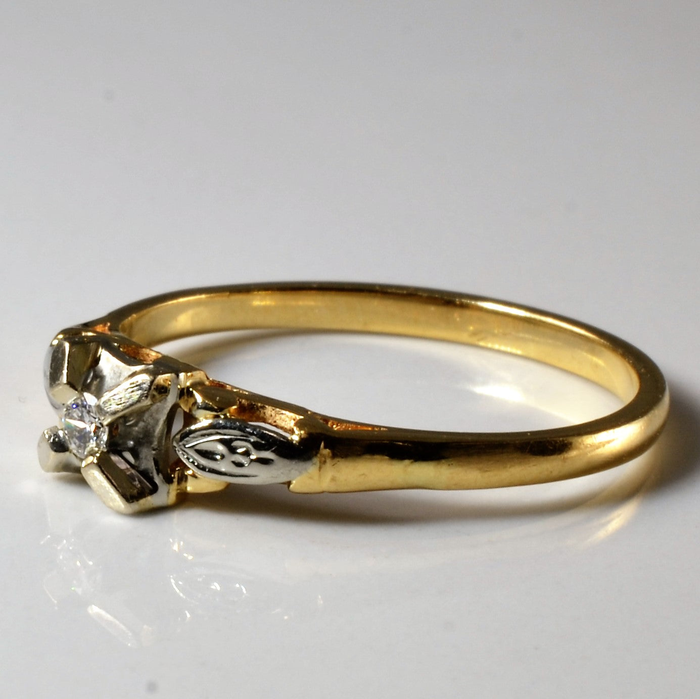Retro Diamond Ring | 0.04ct | SZ 9 |