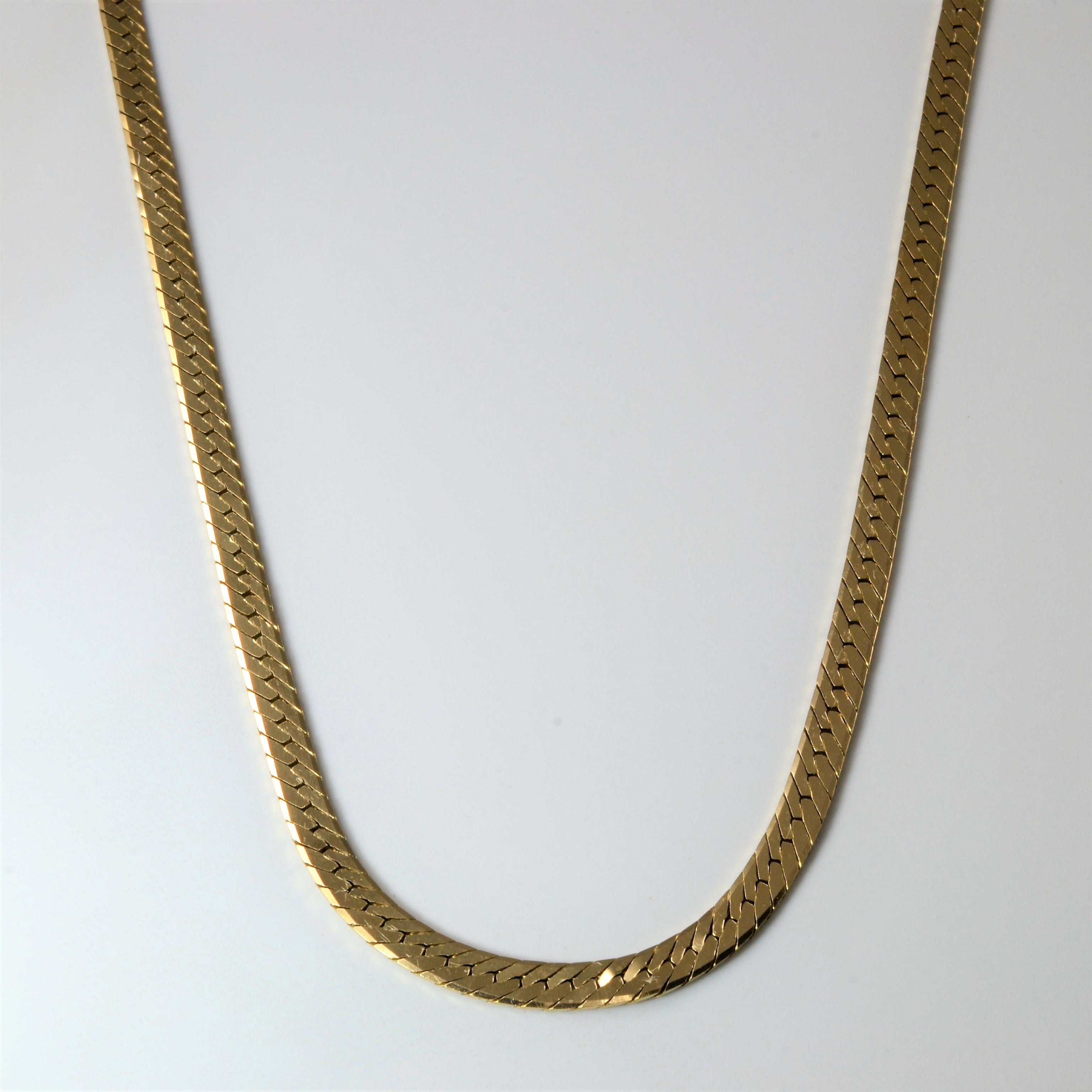 10k Yellow Gold S Link Chain | 21" |