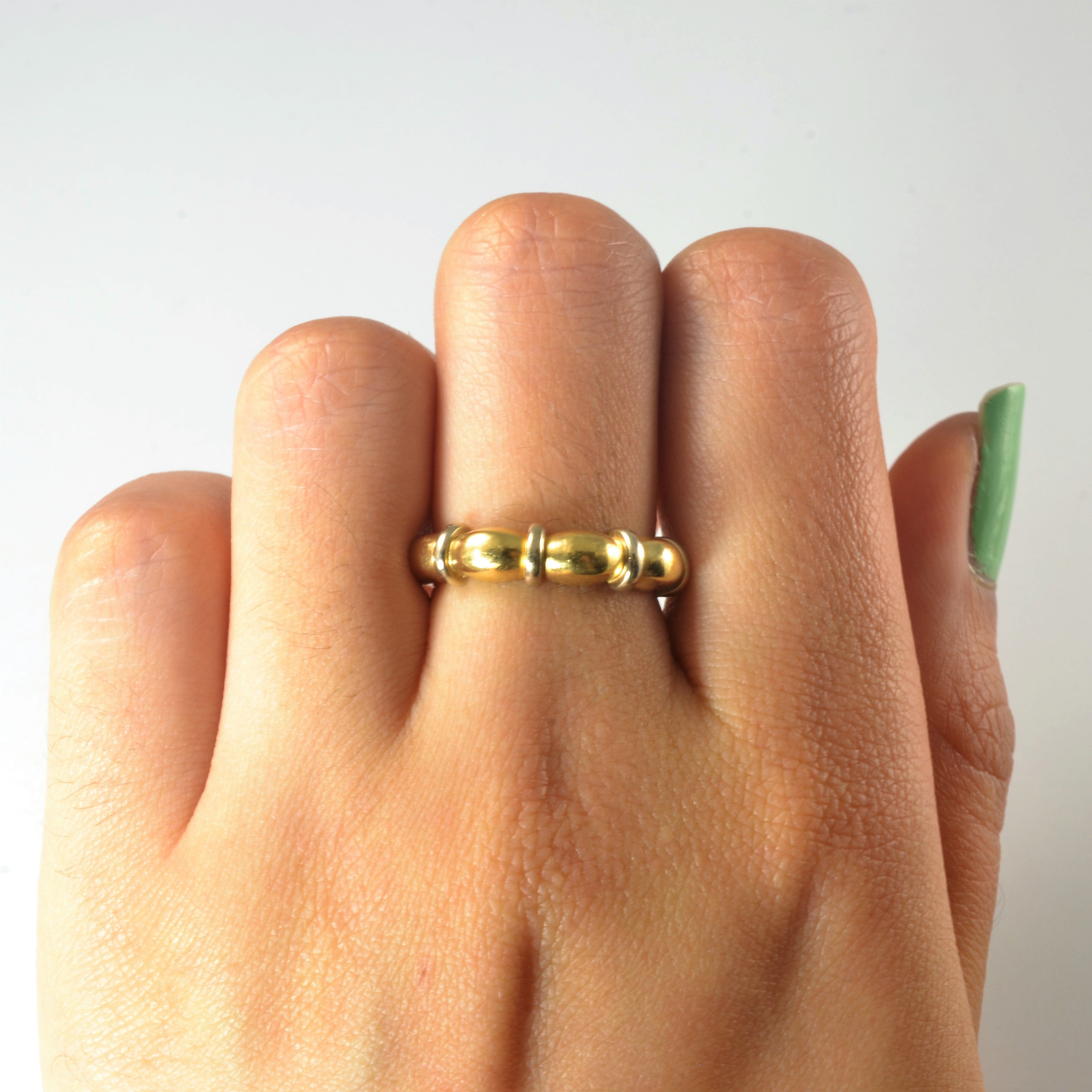 Textured Gold Ring | SZ 6.5 |